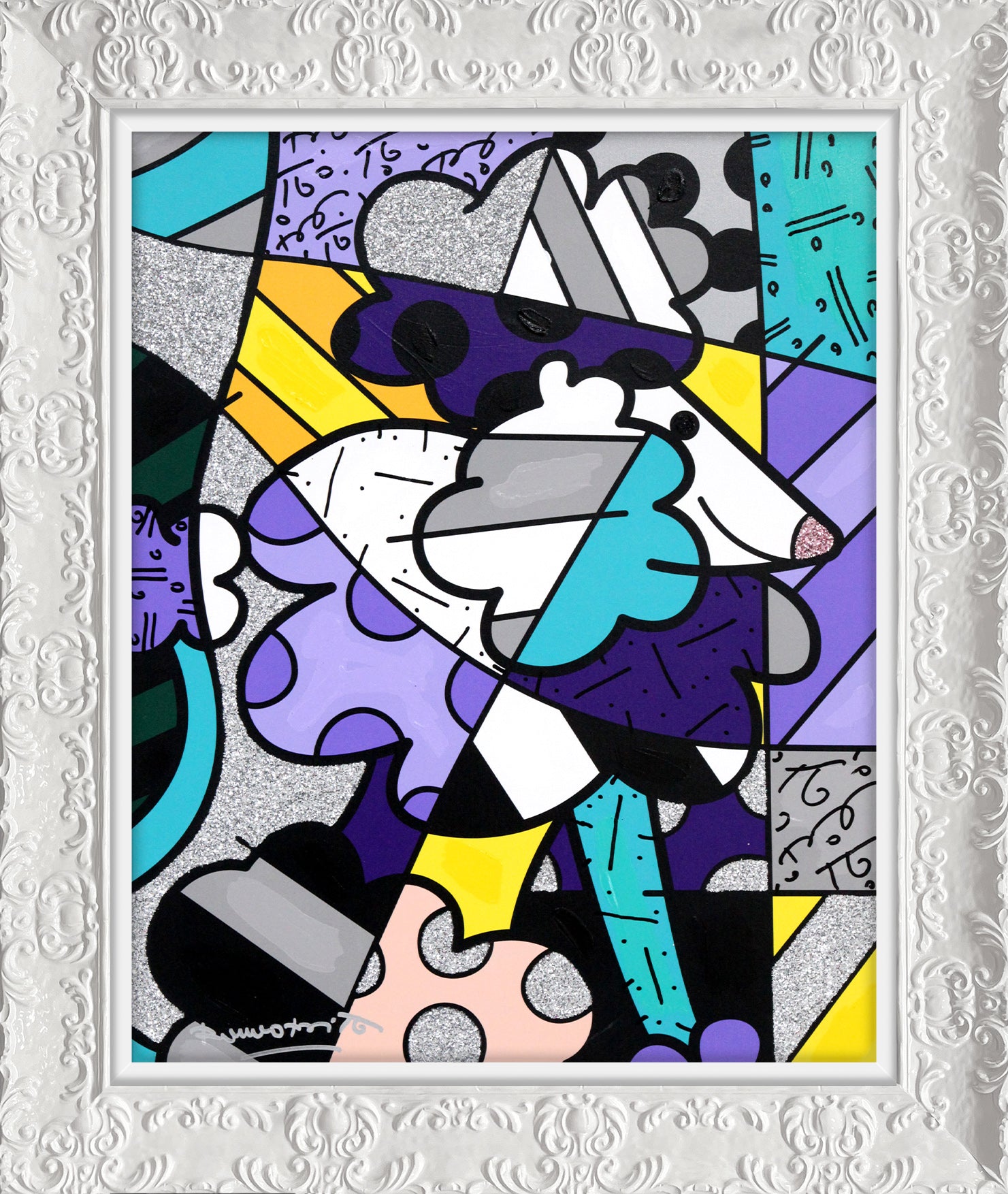 FRENCH LOVE - Mixed Media Original