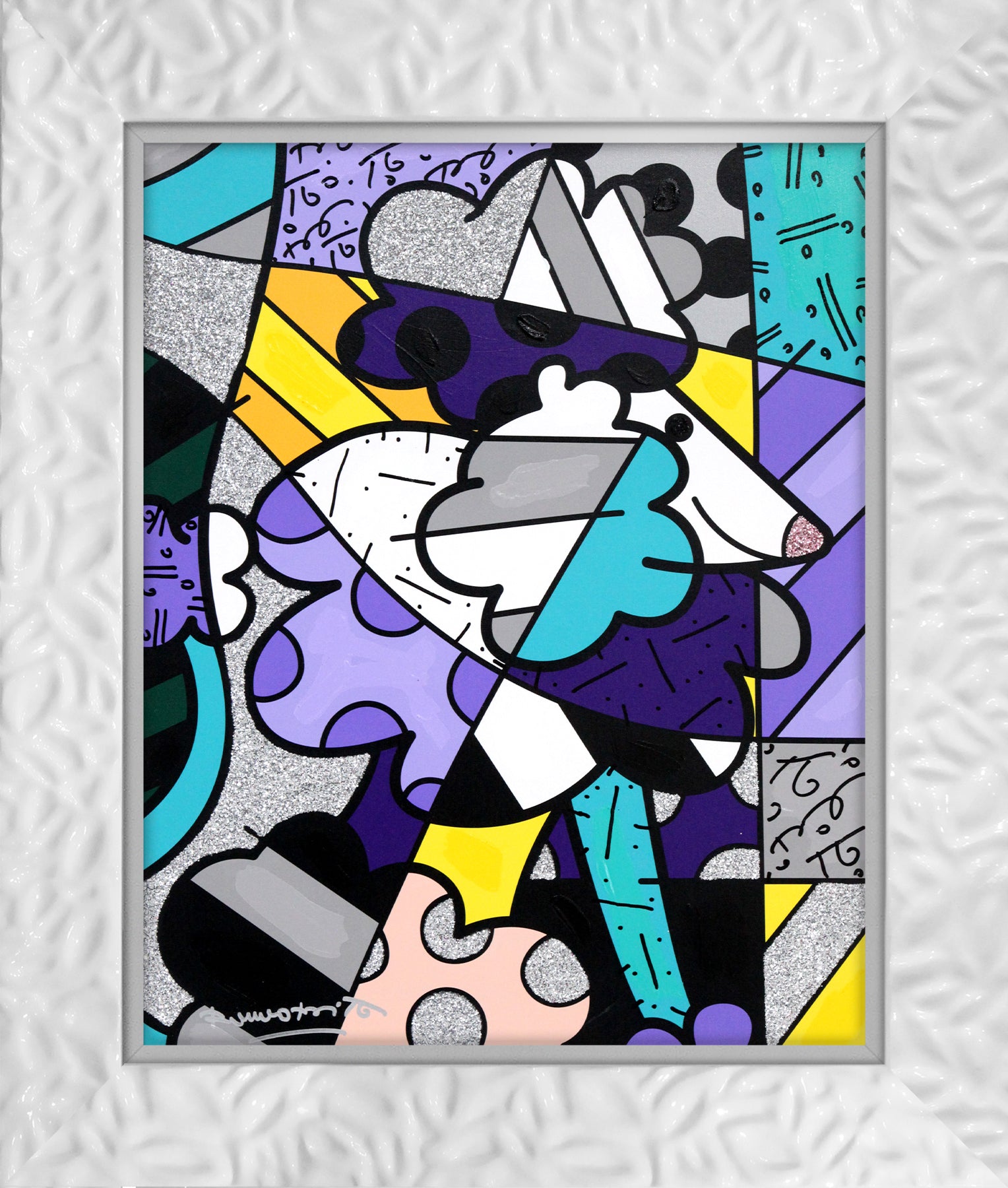 FRENCH LOVE - Mixed Media Original