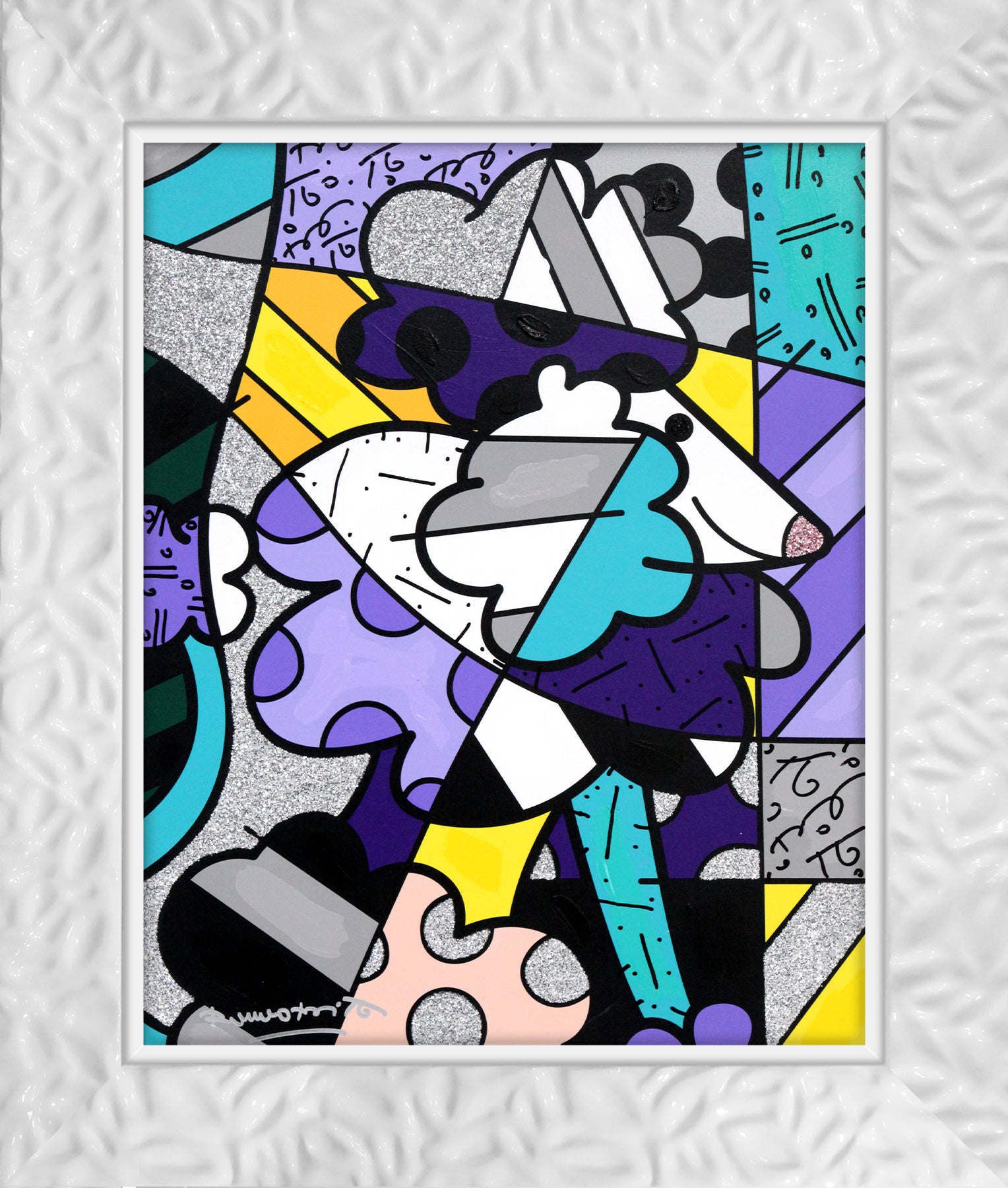 FRENCH LOVE - Mixed Media Original