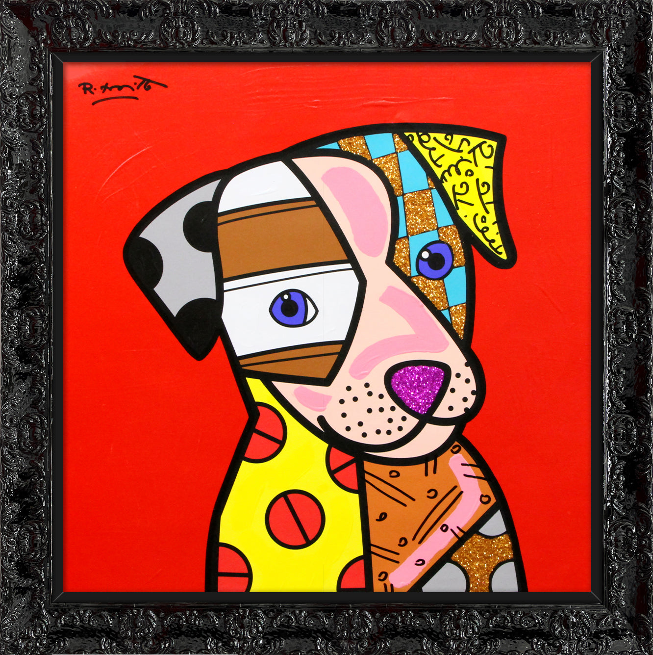 ANDY - Mixed Media Original