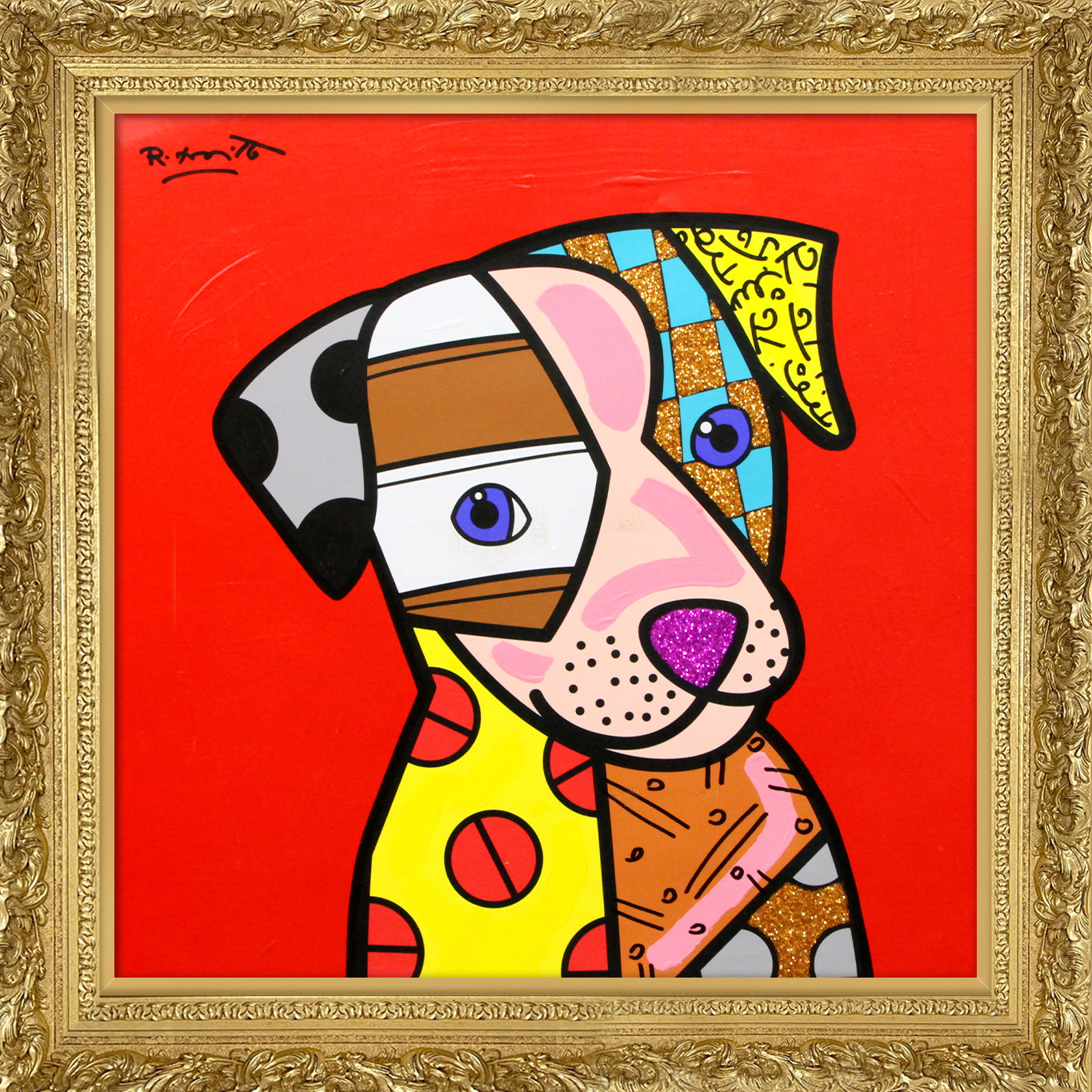 ANDY - Mixed Media Original