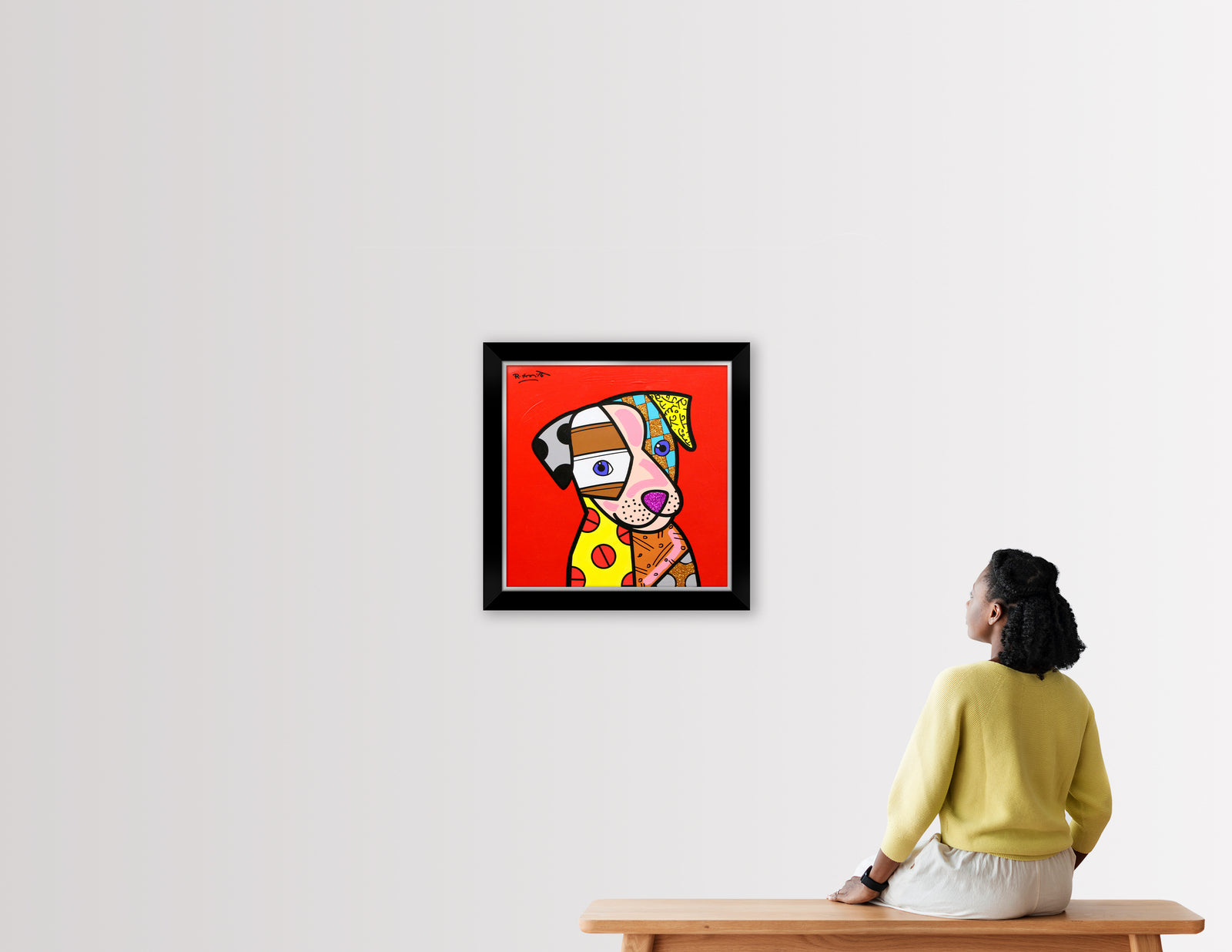 ANDY - Mixed Media Original