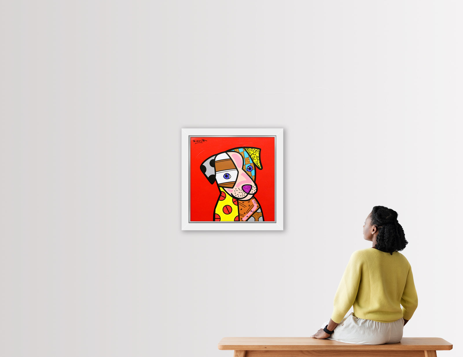 ANDY - Mixed Media Original