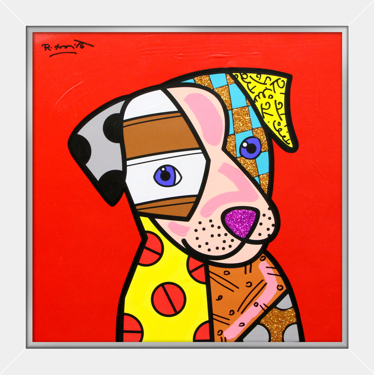 ANDY - Mixed Media Original