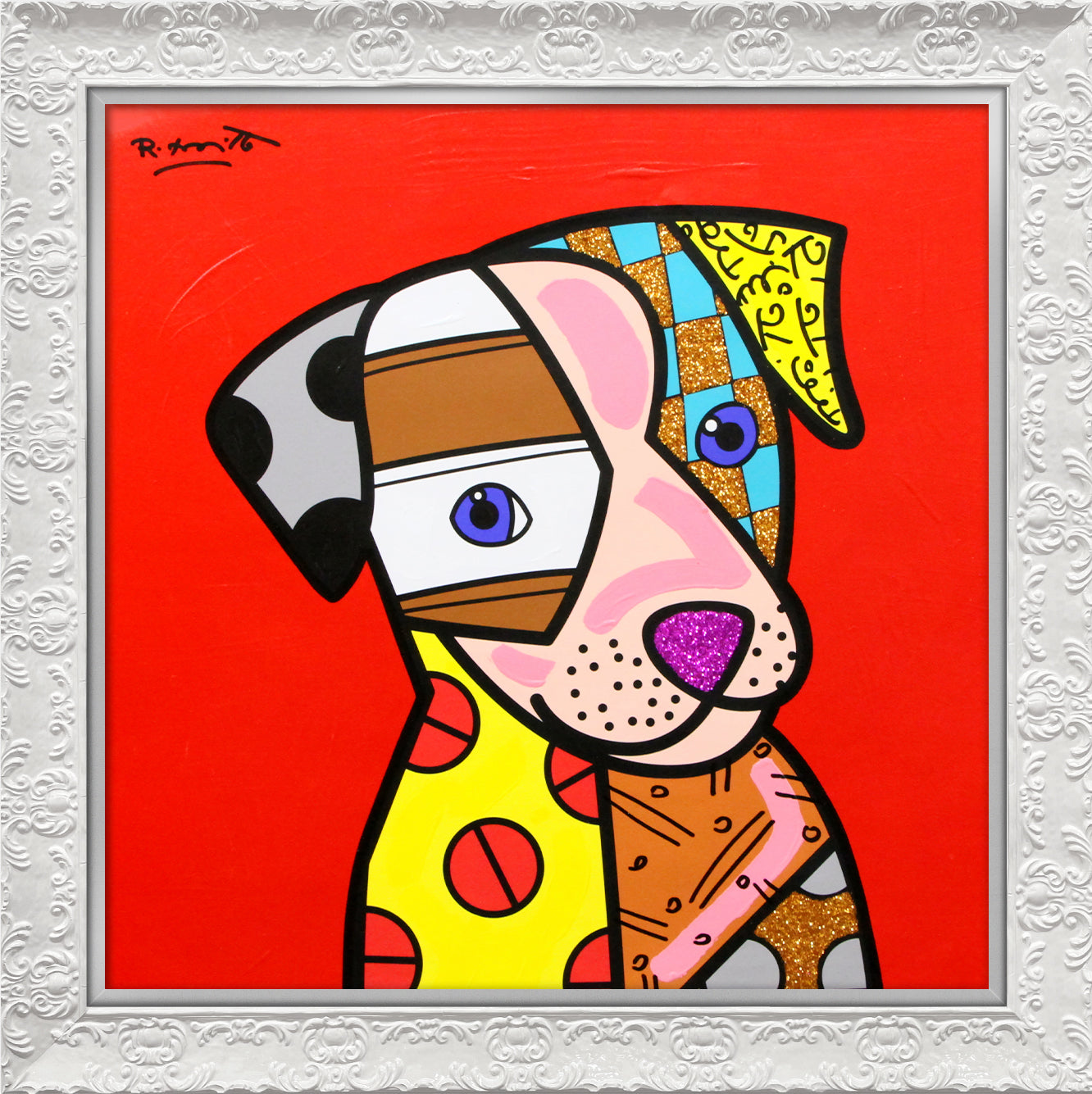 ANDY - Mixed Media Original