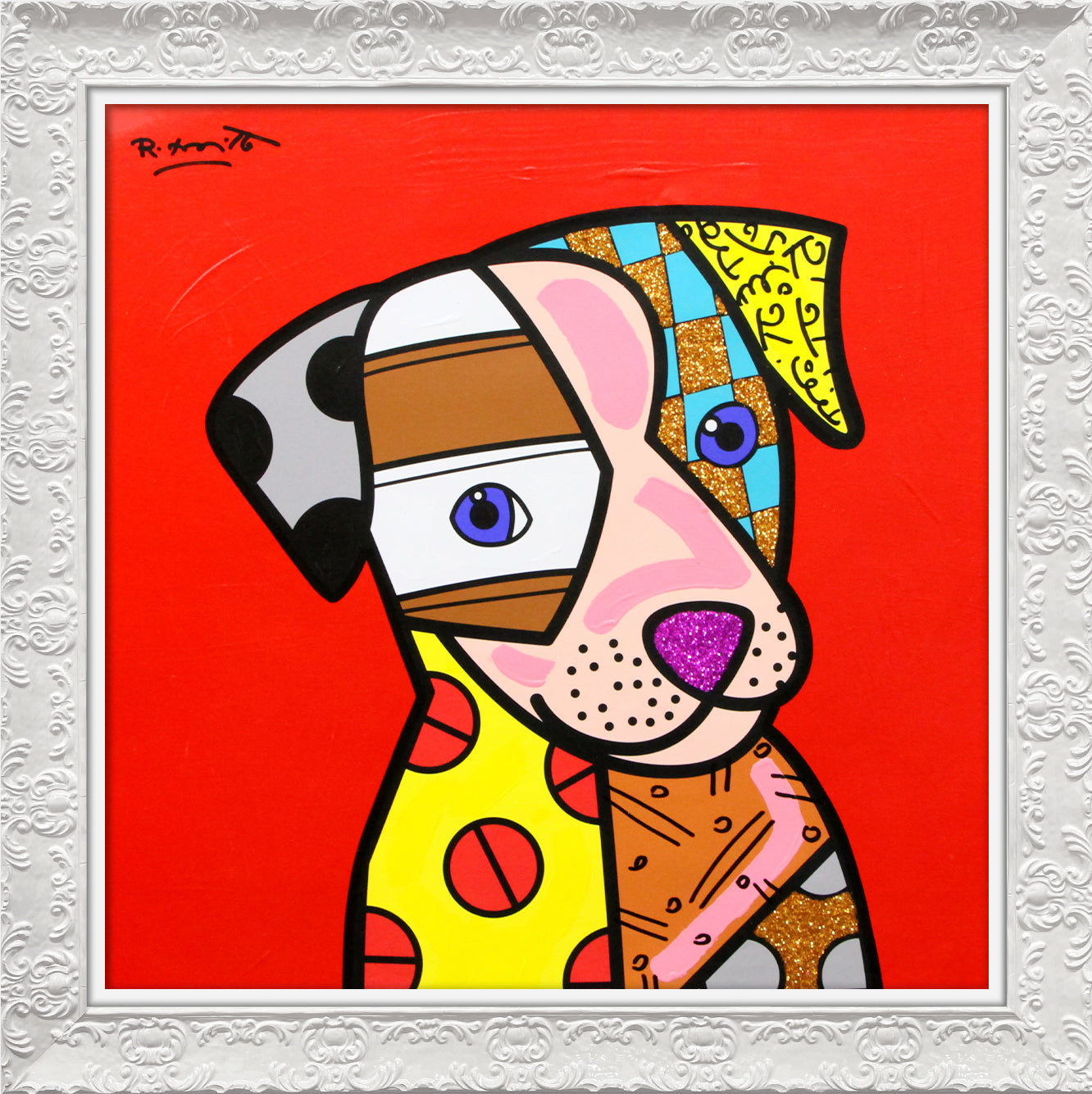 ANDY - Mixed Media Original