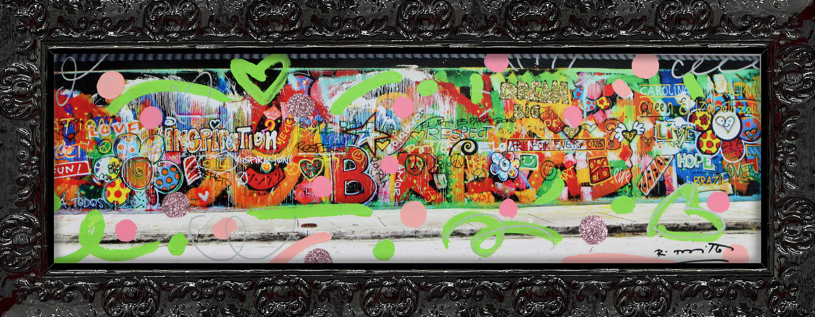studio mixed media original colorful decorative collectible gift idea