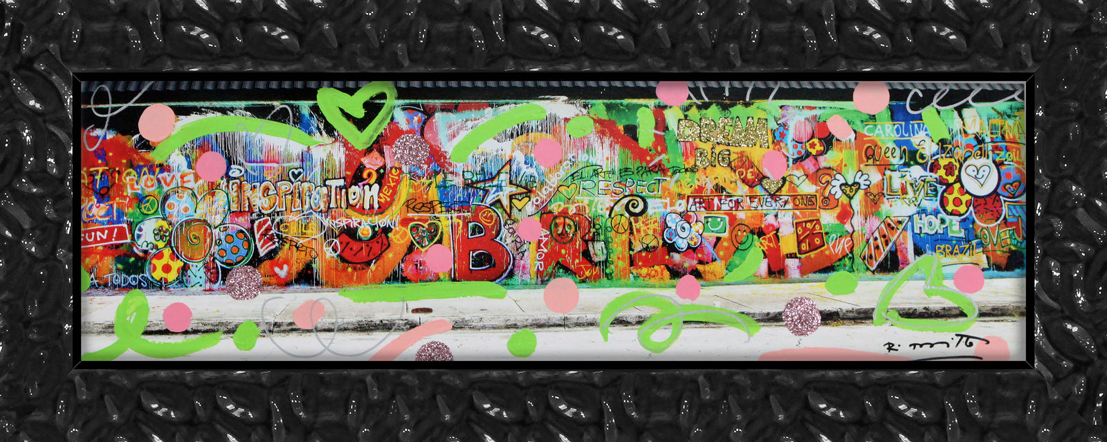 modern pop art studio mixed media original vibrant home decor