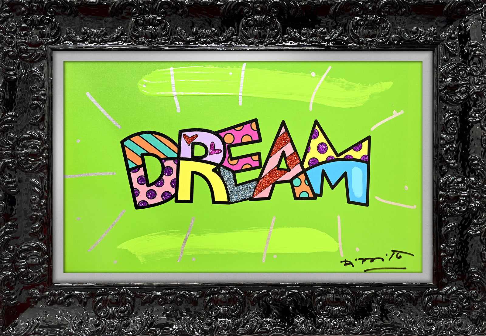 DREAM (WORD) - Mixed Media Original
