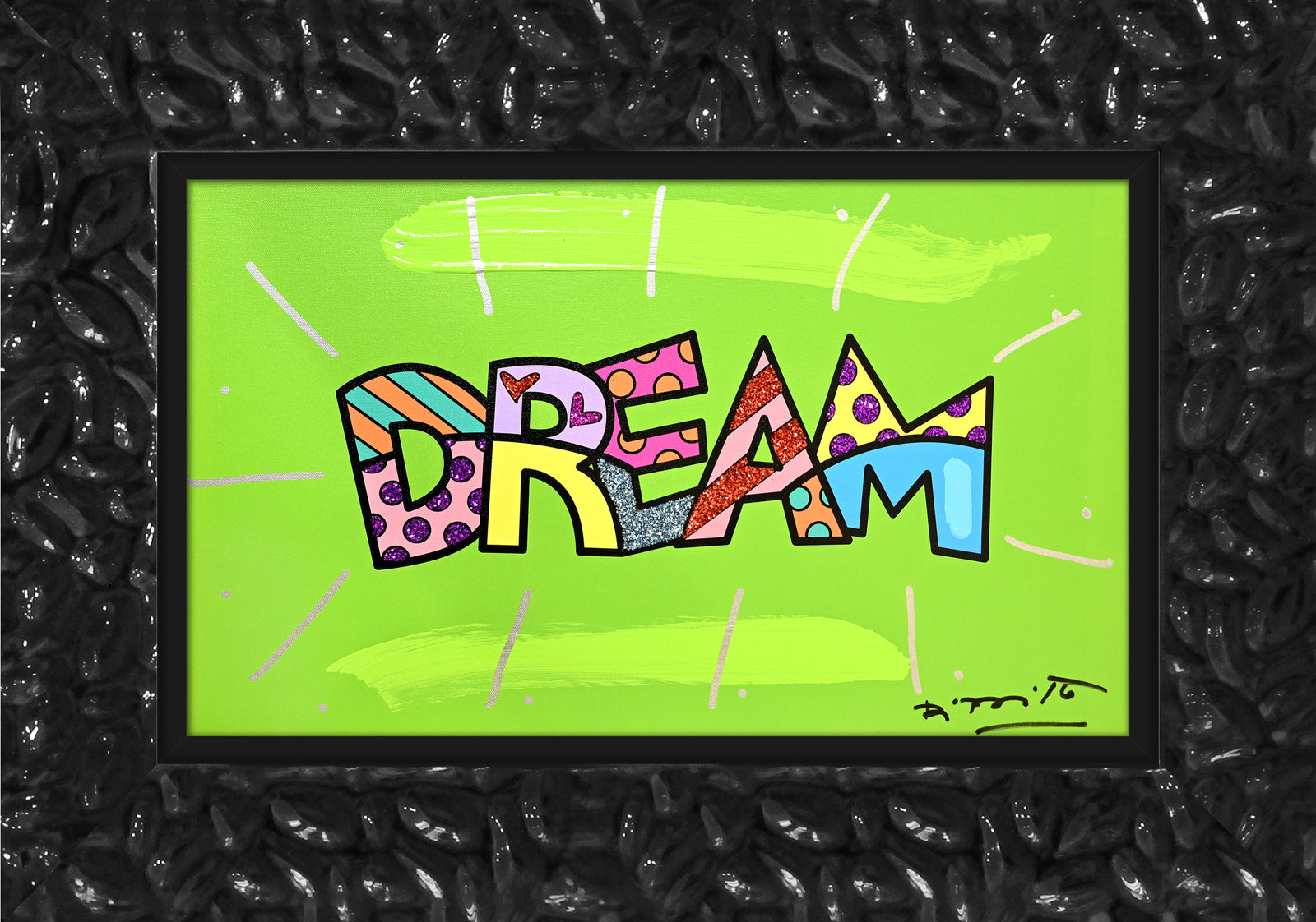 DREAM (WORD) - Mixed Media Original