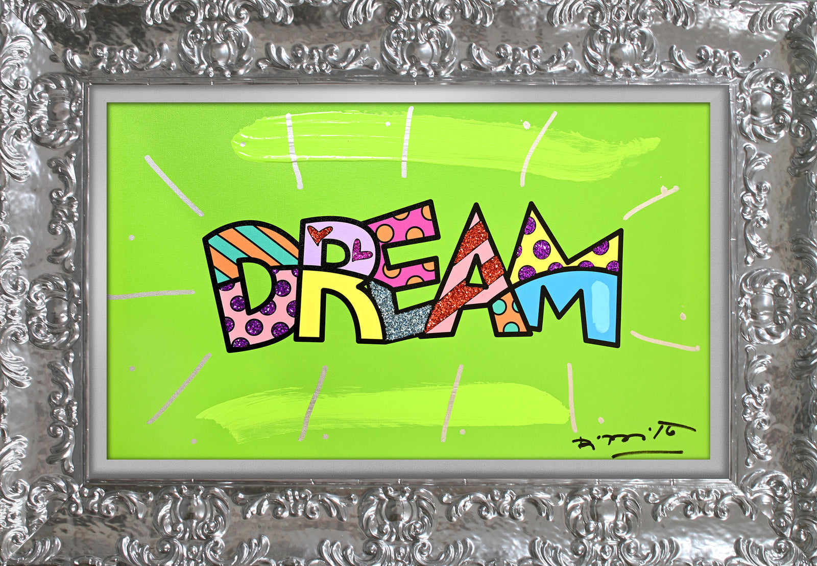 DREAM (WORD) - Mixed Media Original