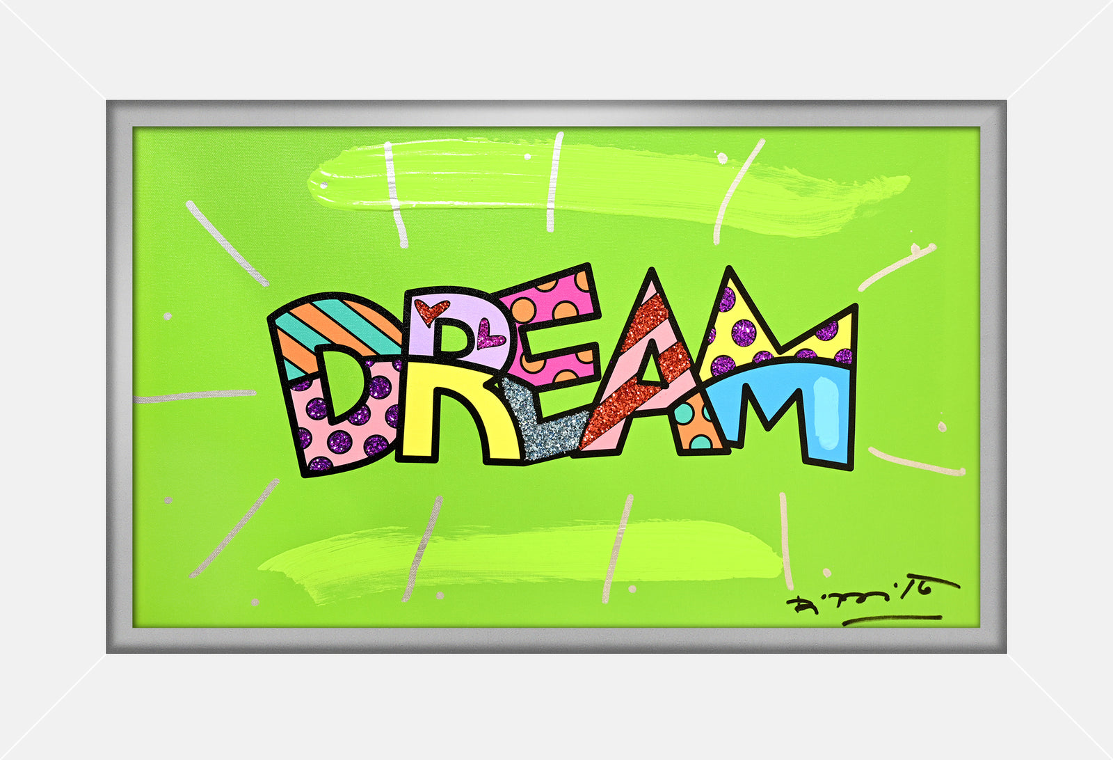 DREAM (WORD) - Mixed Media Original