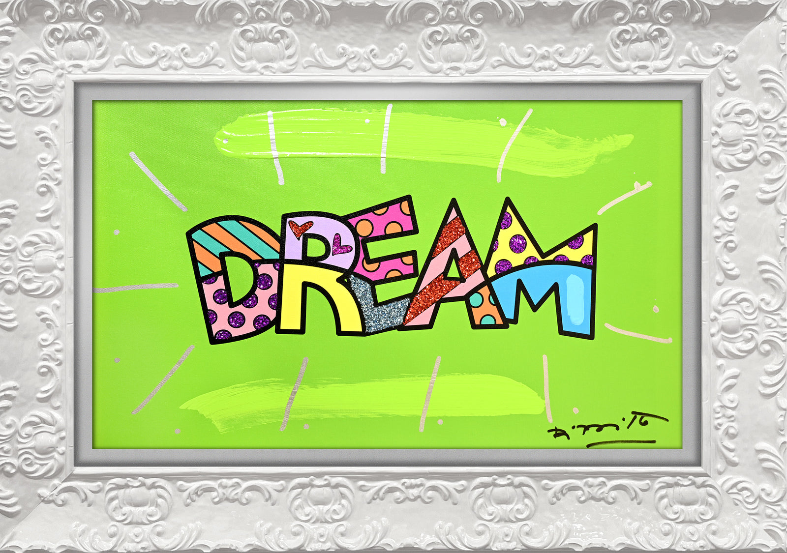 DREAM (WORD) - Mixed Media Original