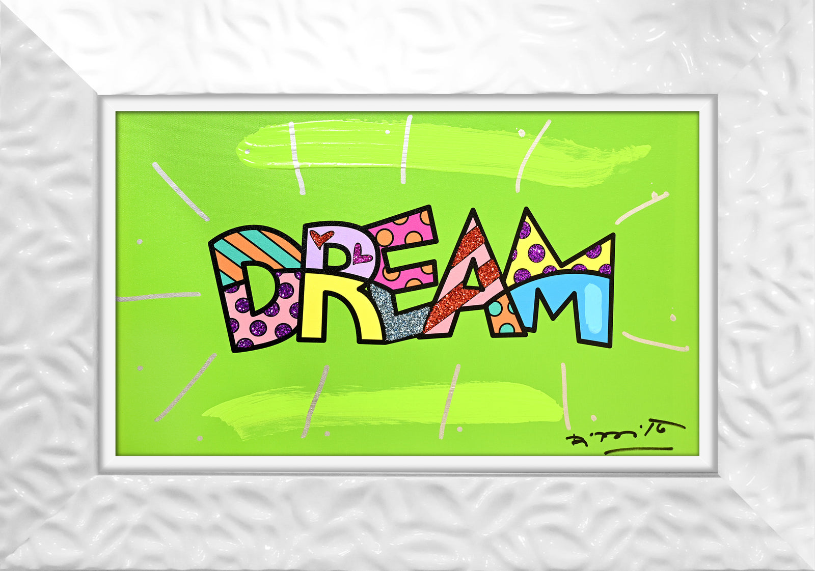 DREAM (WORD) - Mixed Media Original