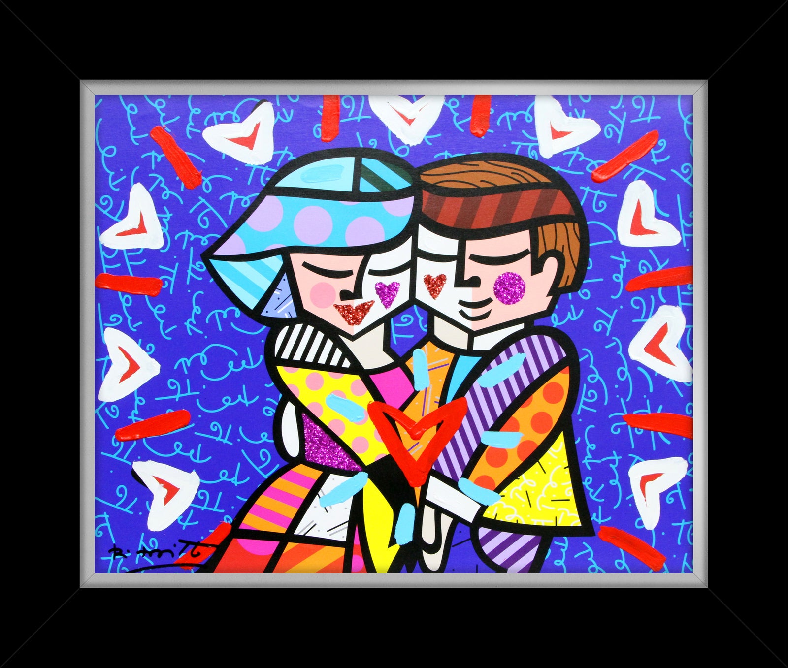 POP, FIZZ, CLINK - Mixed Media Original