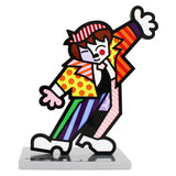 DANCING BOY - Silver Base Sculpture