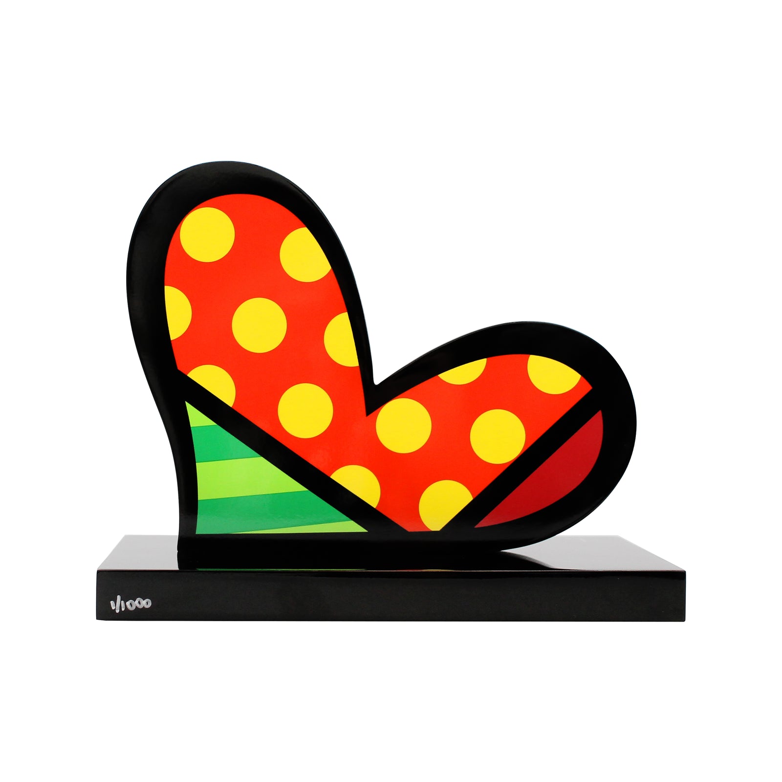 modern pop art for you ii black base vibrant home decor