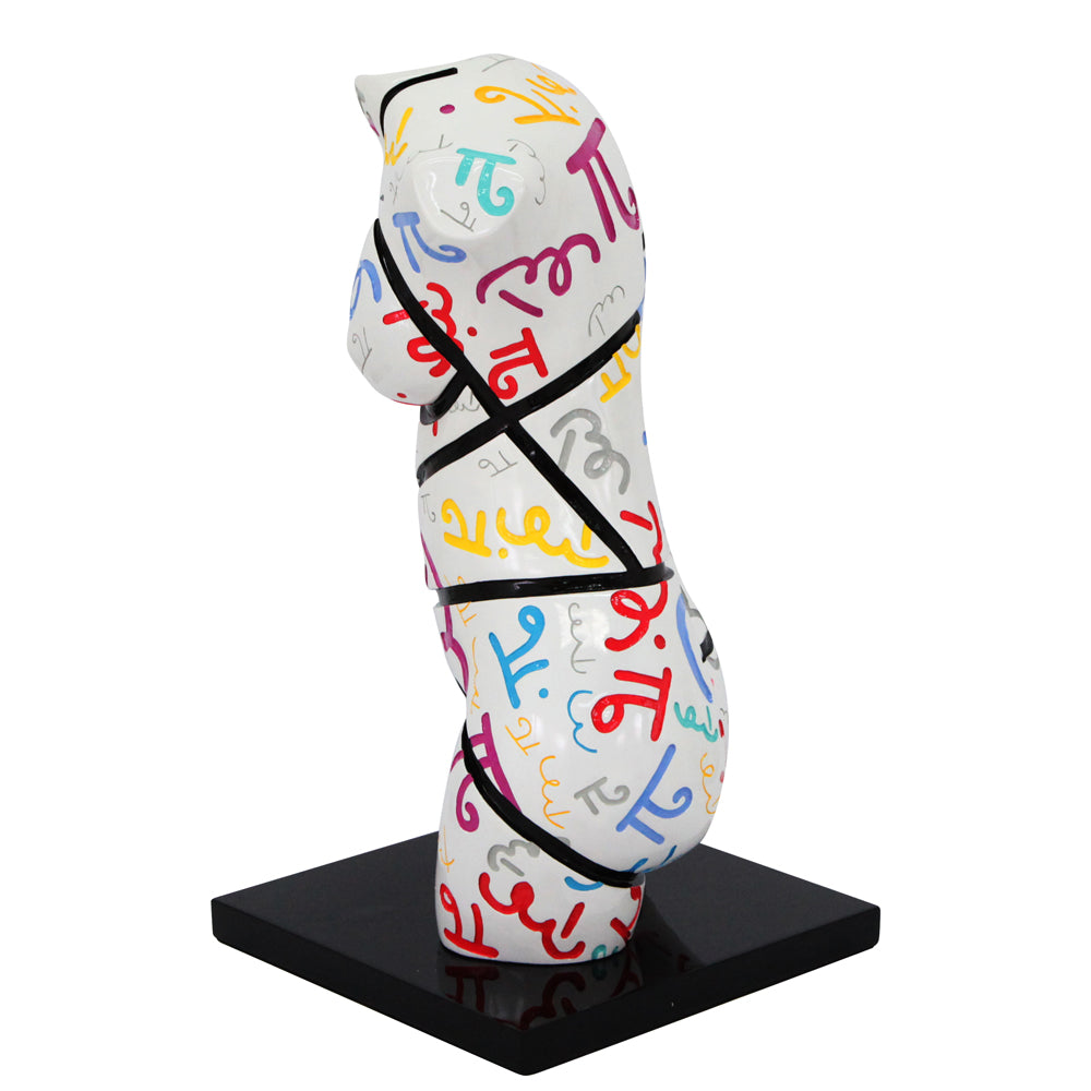 TORSO SCULPTURE - Classic BRITTOS White