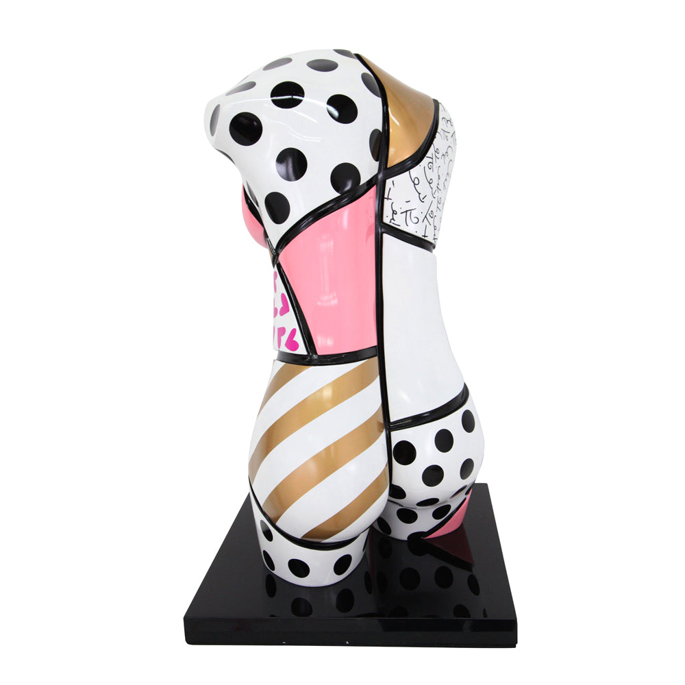 TORSO SCULPTURE - Classic Pink