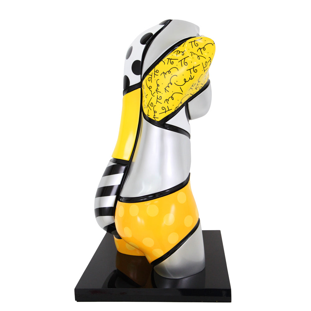 TORSO SCULPTURE - Classic Yellow
