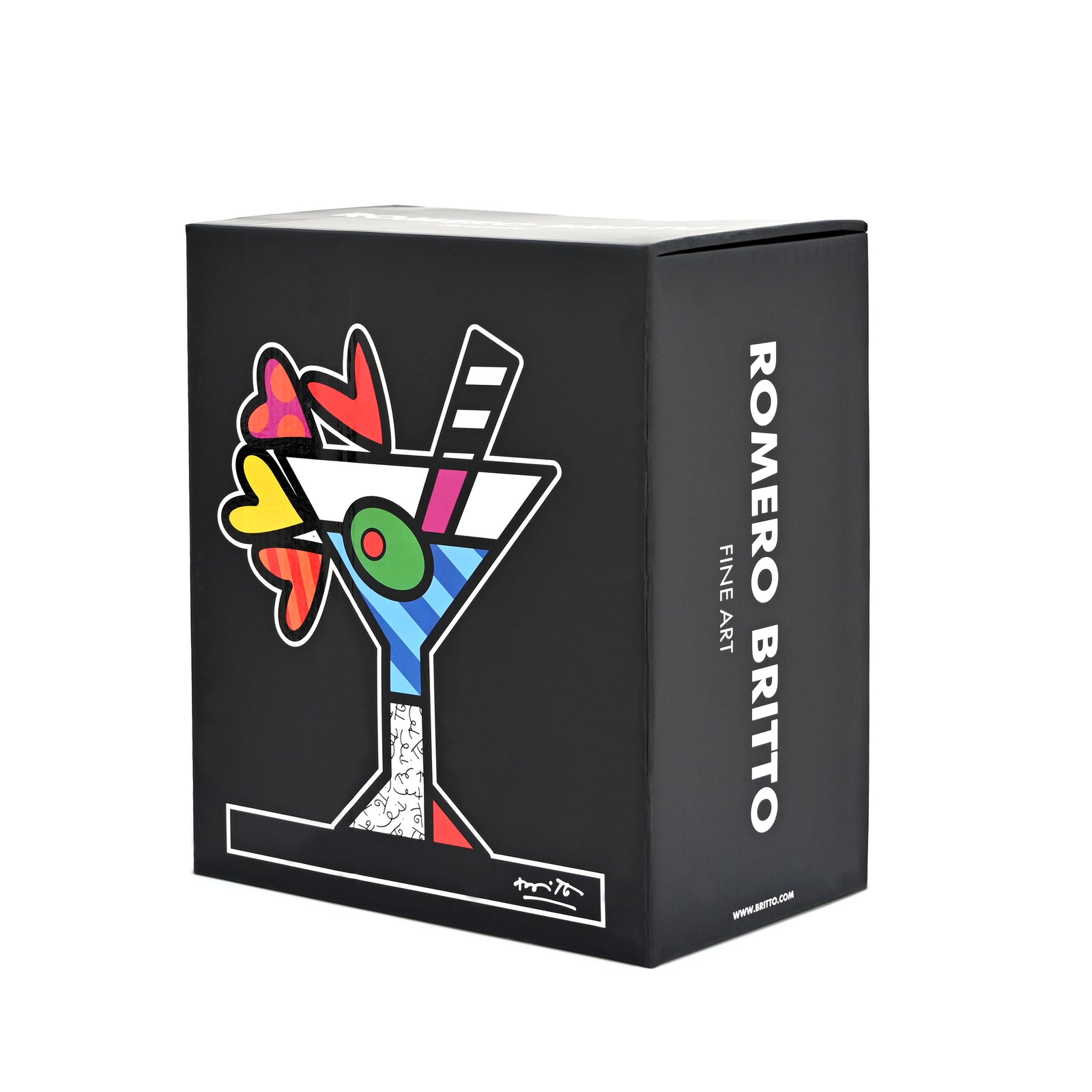 Martini (Black Base) - Limited Edition Sculpture