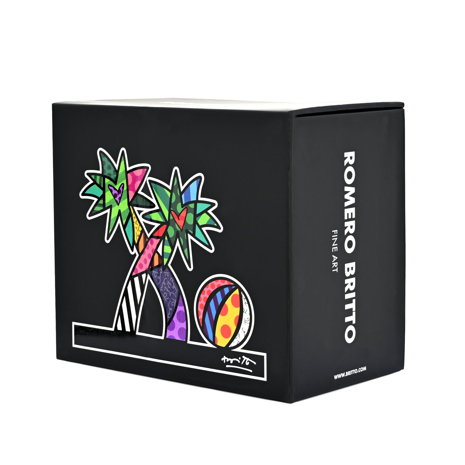 Palm Tree (Black Base) - Limited Edition Sculpture