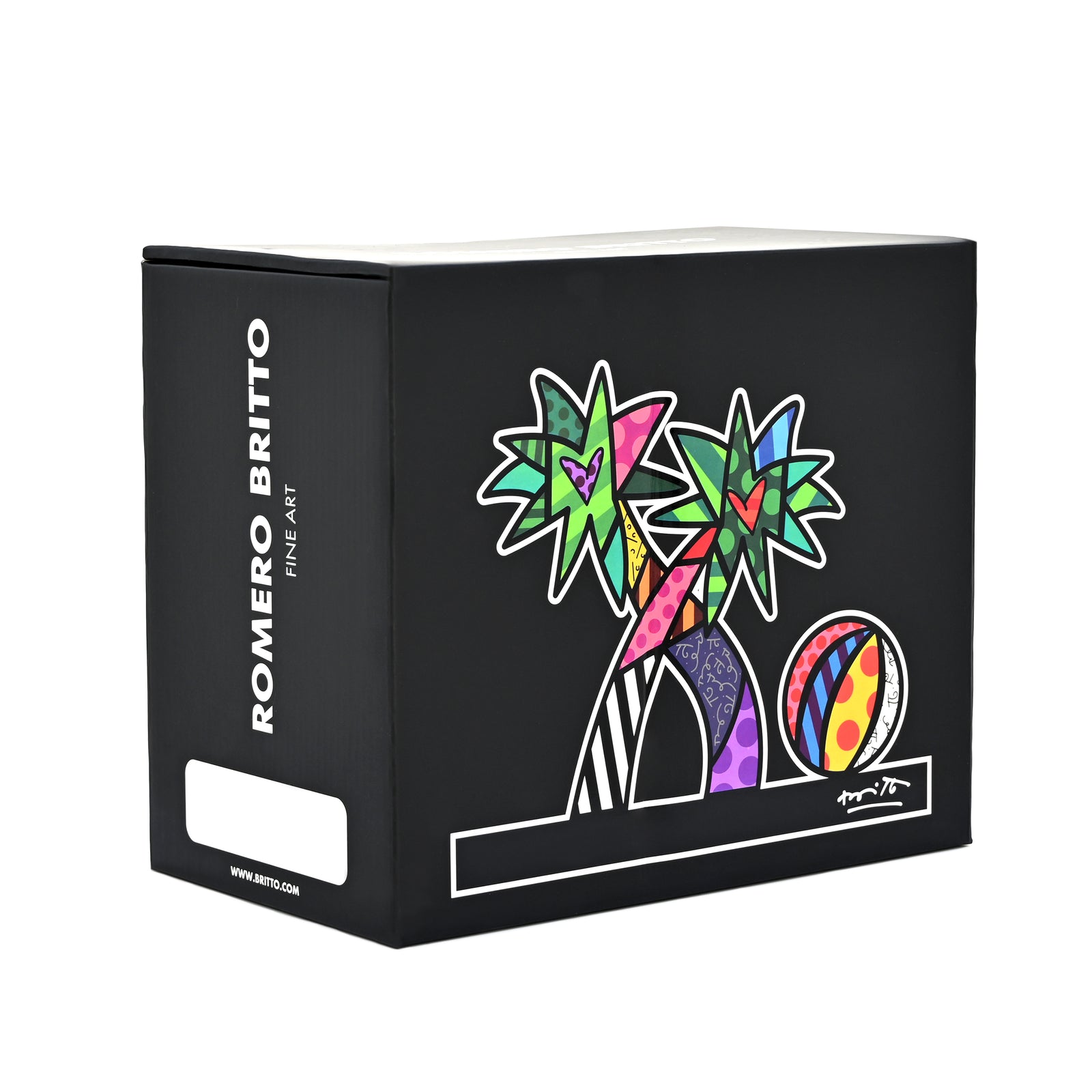 Palm Tree (Black Base) - Limited Edition Sculpture