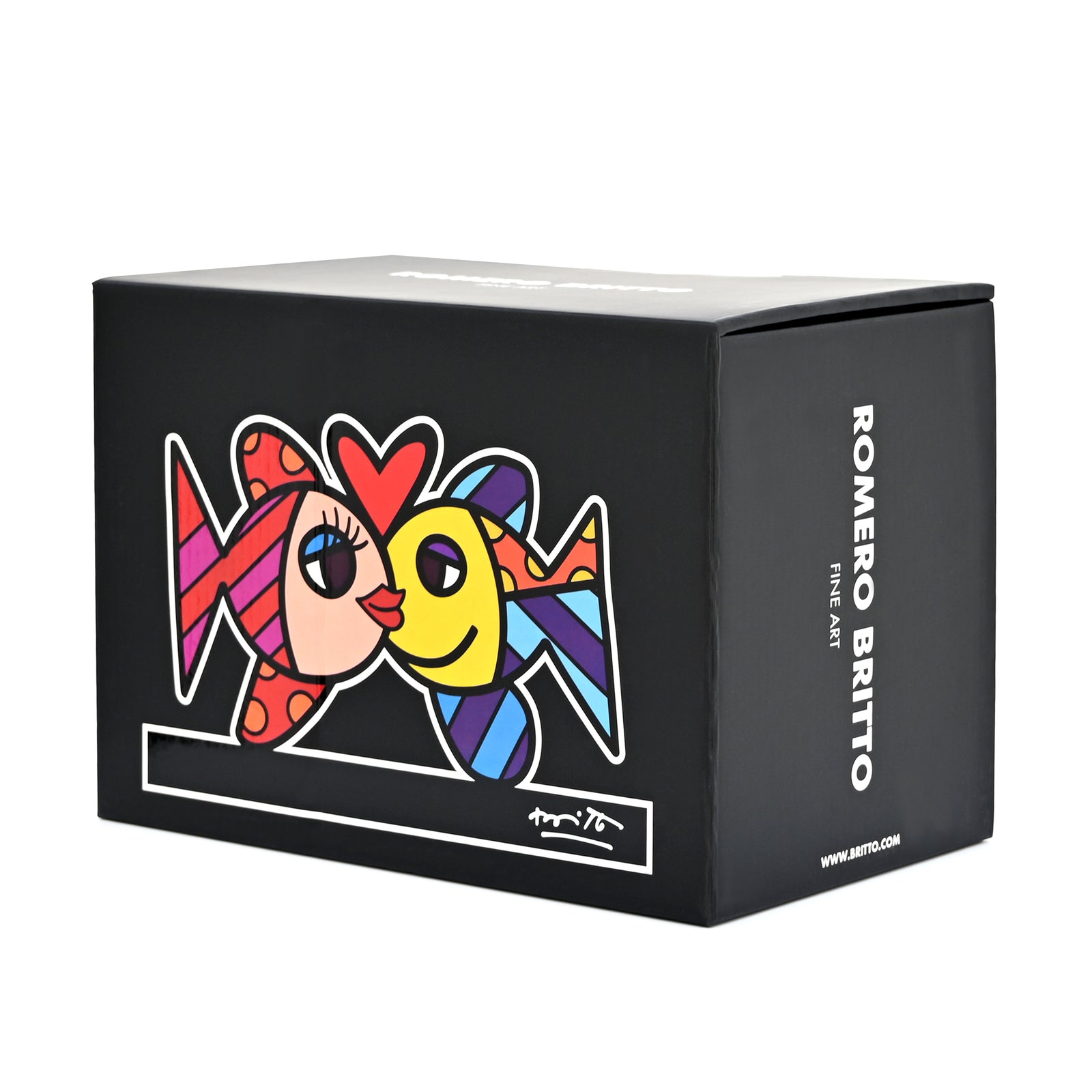 Deeply In Love (Black Base) - Limited Edition Sculpture