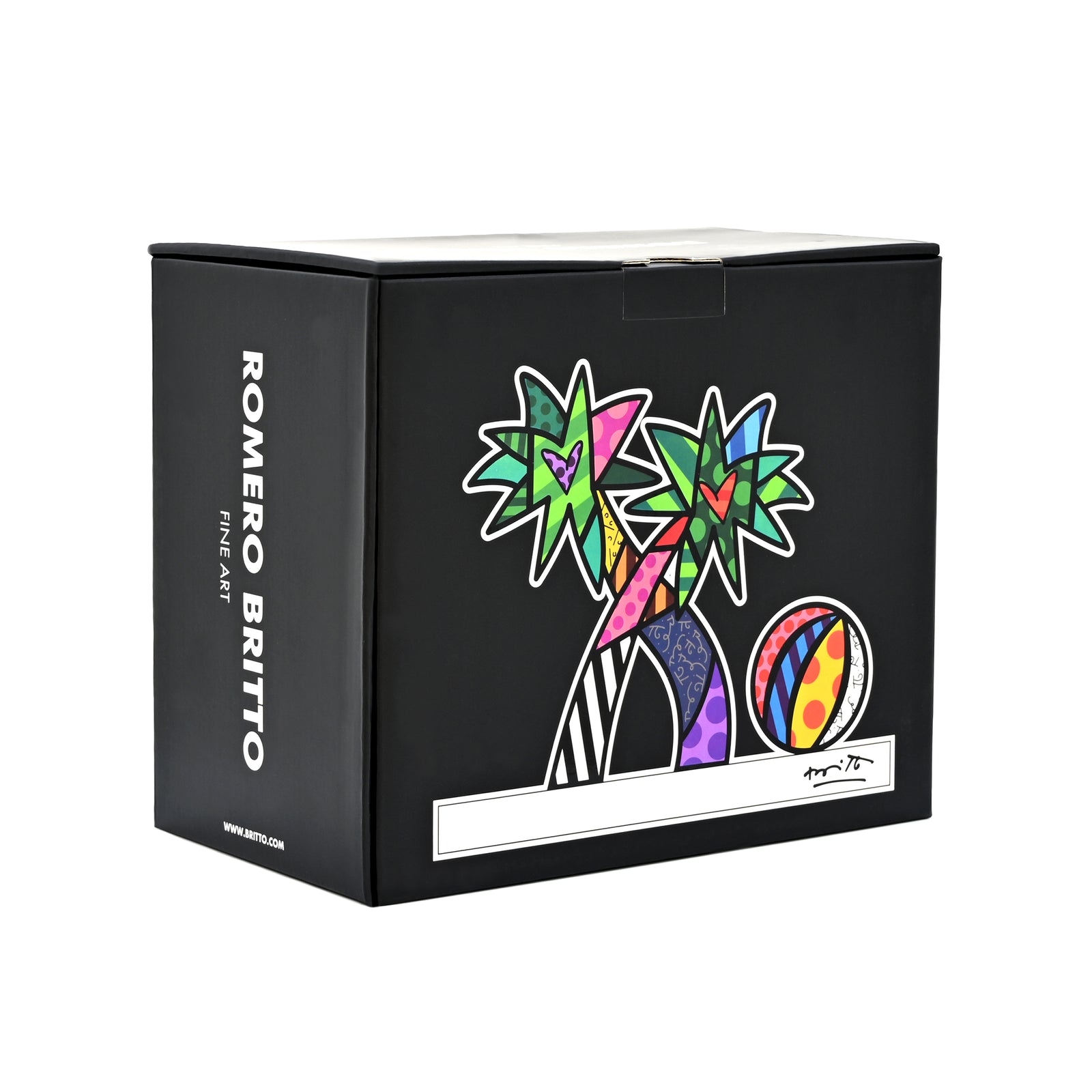 Palm Tree (White Base) - Limited Edition Sculpture