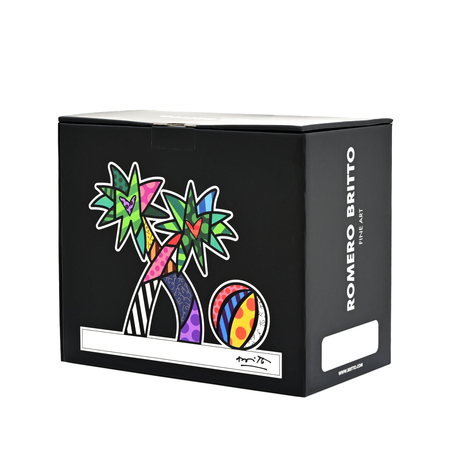 Palm Tree (White Base) - Limited Edition Sculpture