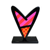 FRESH LOVE - Black Base - Wood Sculpture