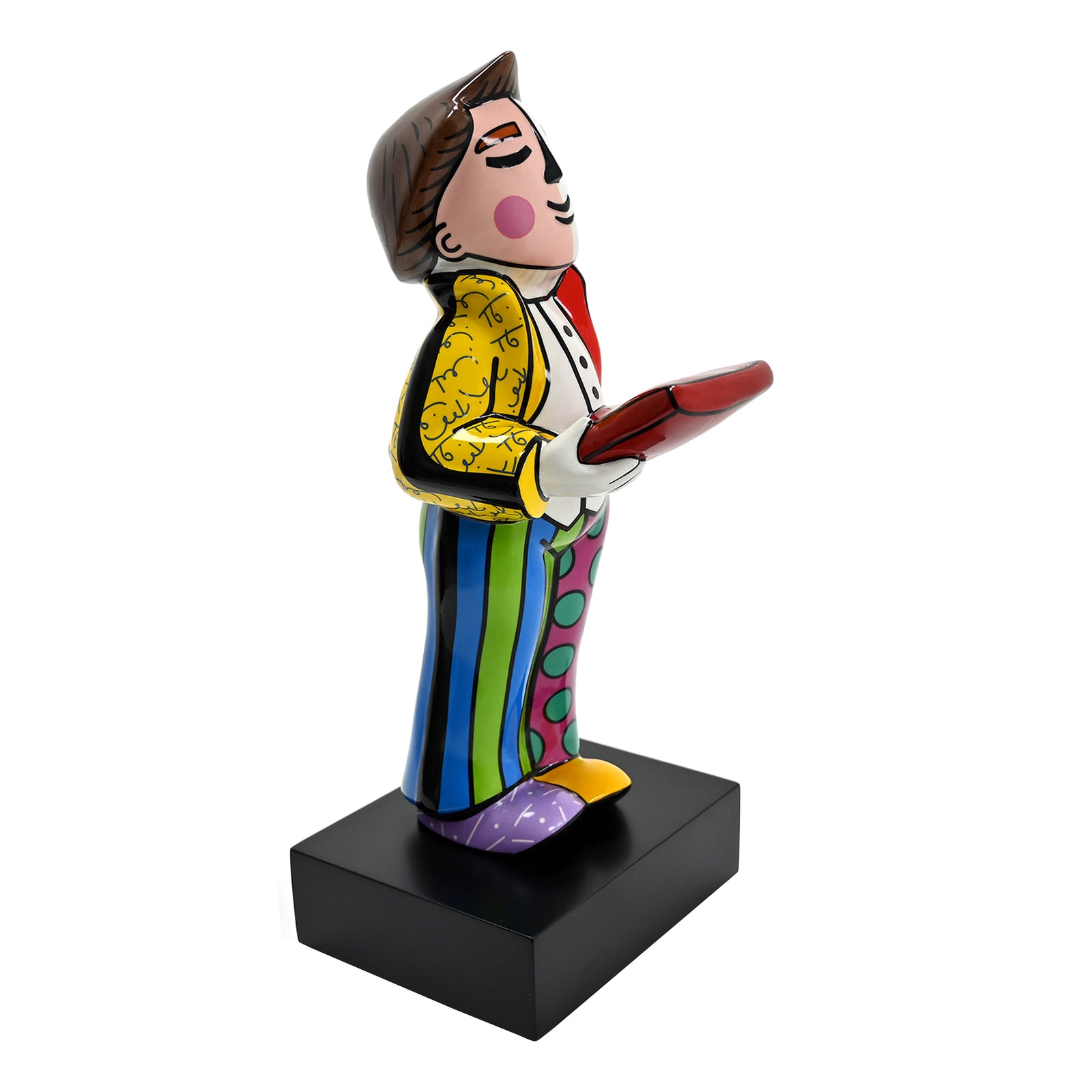 singer fine porcelain colorful decorative collectible gift idea