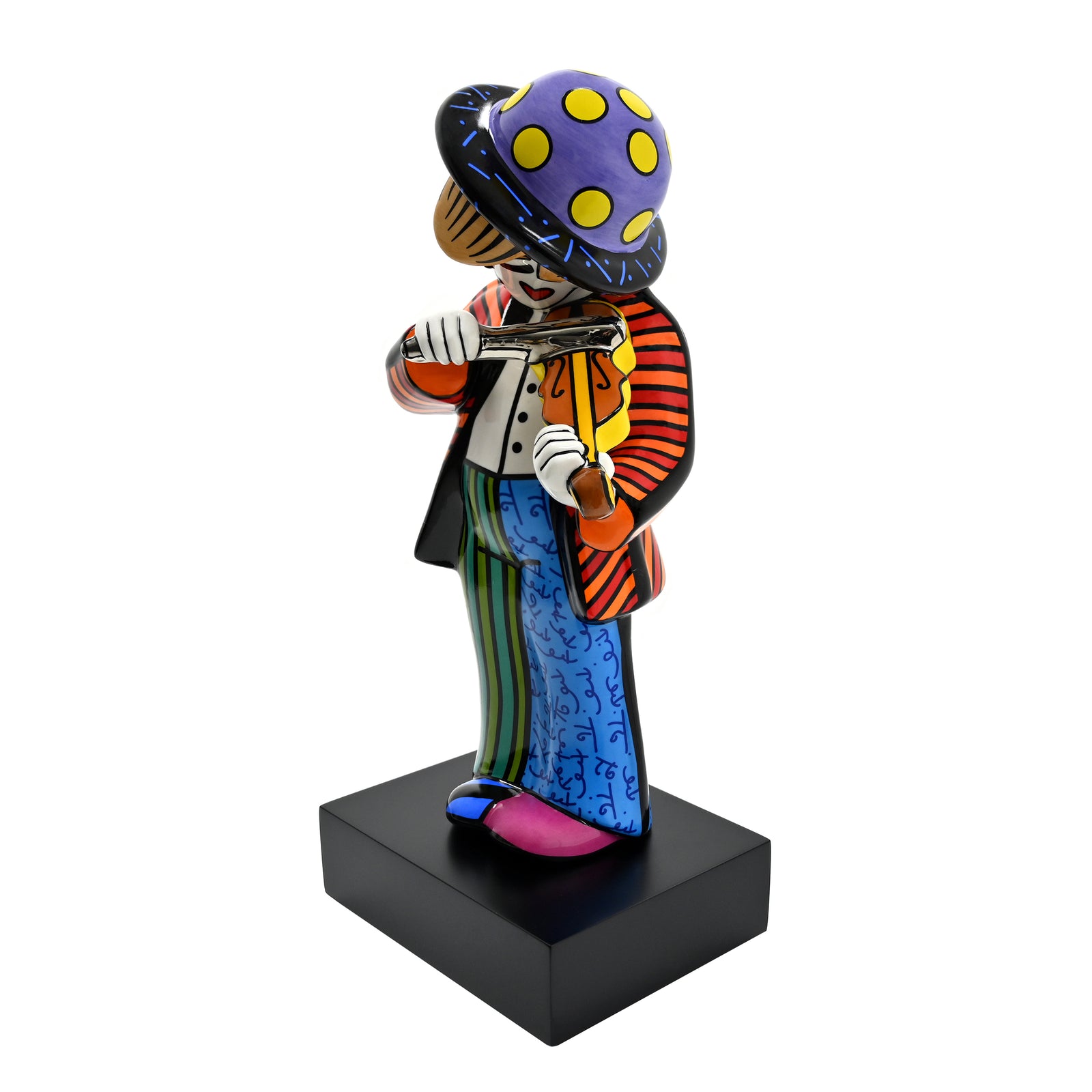 fiddler fine porcelain colorful decorative collectible gift idea
