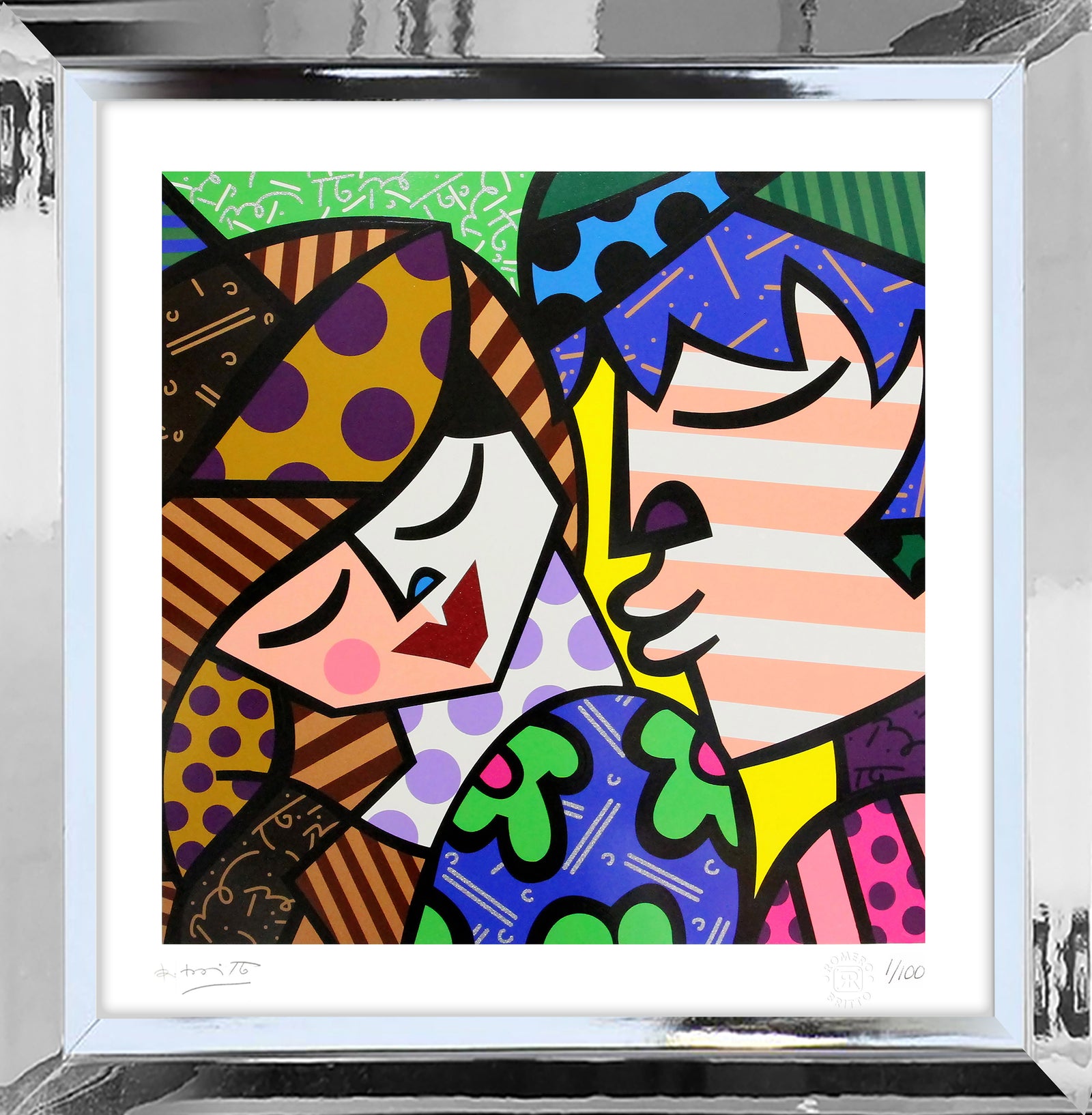 delicious serigraph artistic colorful design collectible