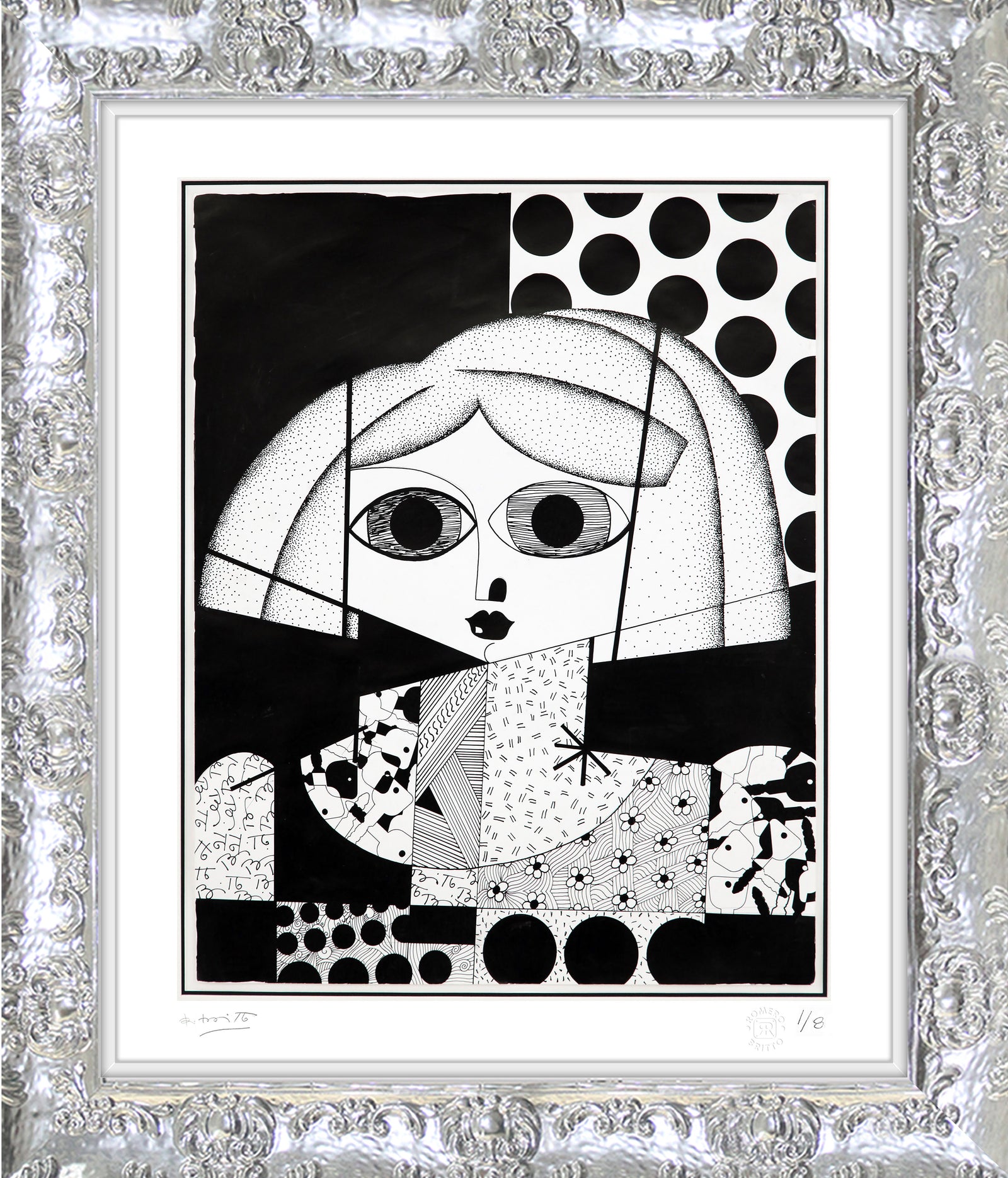 the key holder serigraph artist colorful decorative collectible gift idea