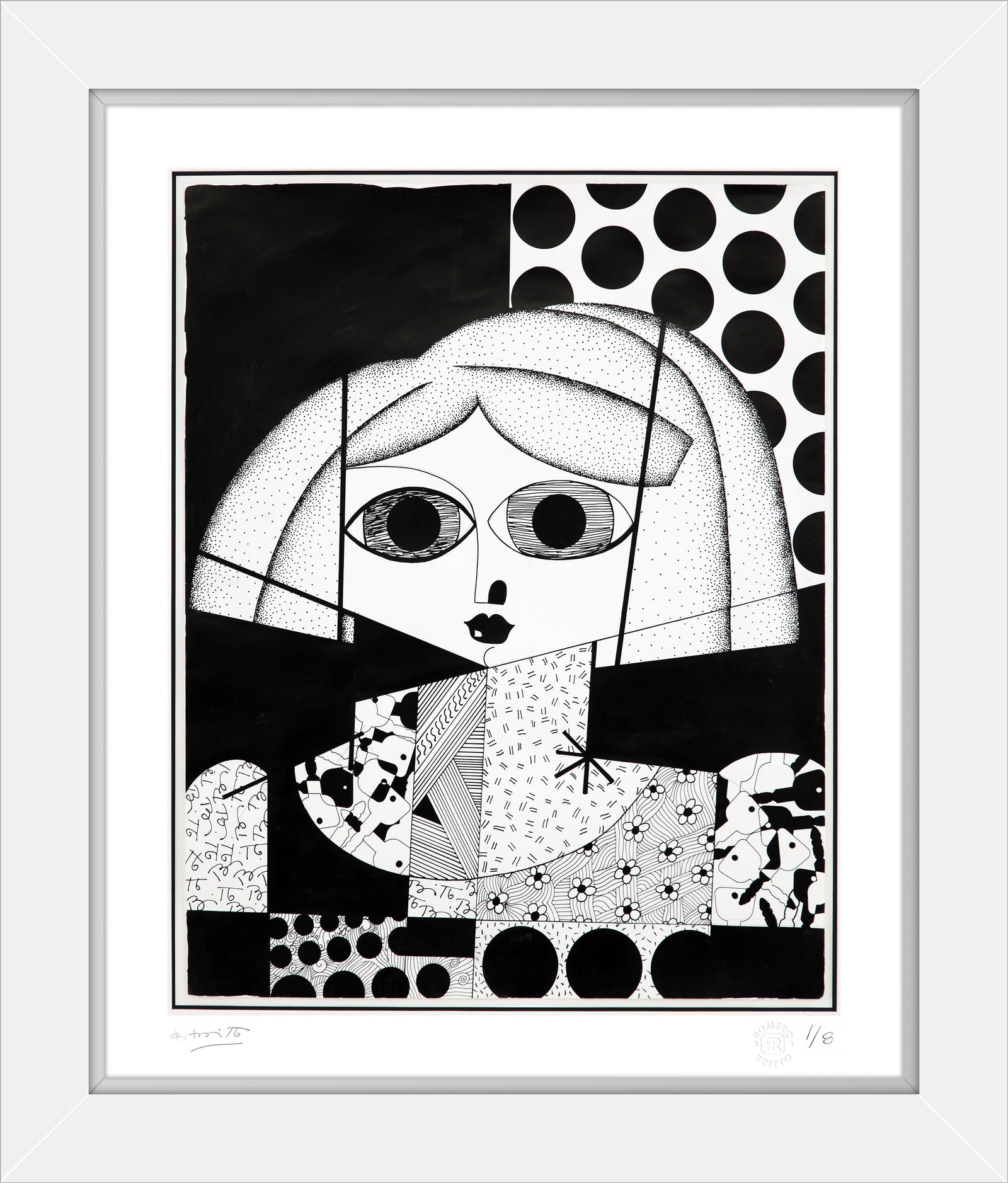 the key holder serigraph artist colorful decorative collectible gift idea