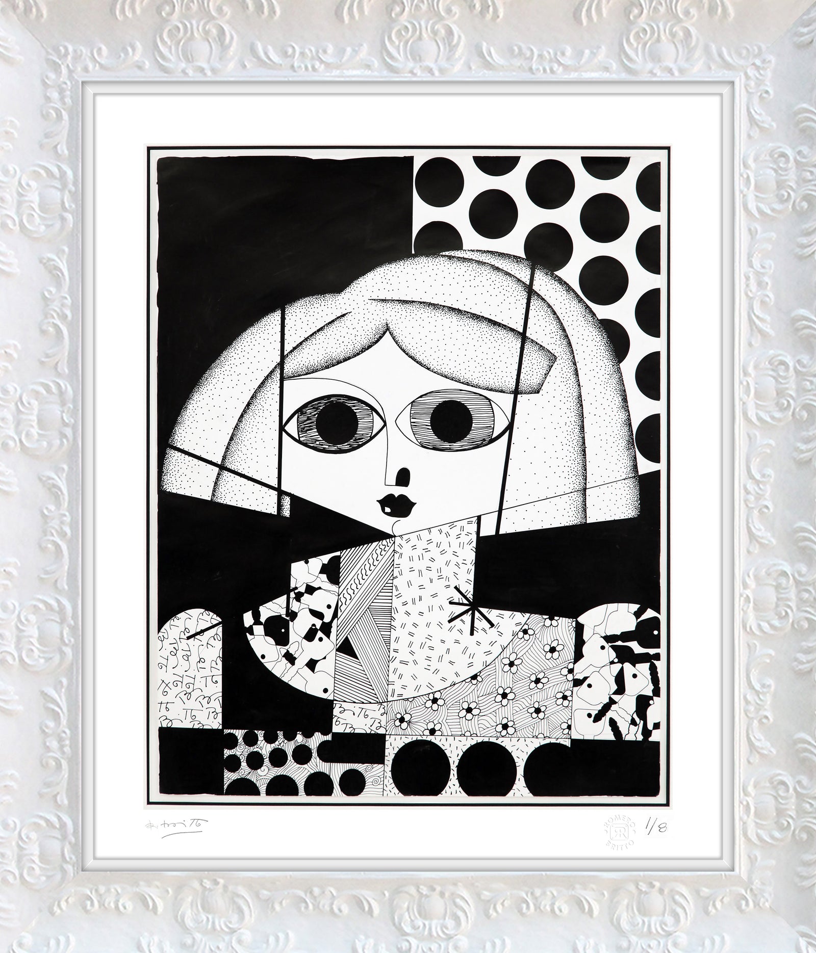 the key holder serigraph artist colorful decorative collectible gift idea
