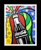 COCA-COLA SHARING - Serigraph