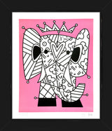PINK ELEPHANT - Lithograph