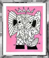 PINK ELEPHANT - Lithograph