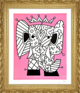 PINK ELEPHANT - Lithograph