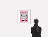 PINK ELEPHANT - Lithograph