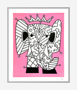 PINK ELEPHANT - Lithograph