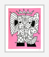PINK ELEPHANT - Lithograph