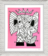 PINK ELEPHANT - Lithograph