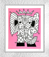 PINK ELEPHANT - Lithograph