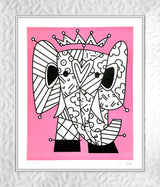 PINK ELEPHANT - Lithograph