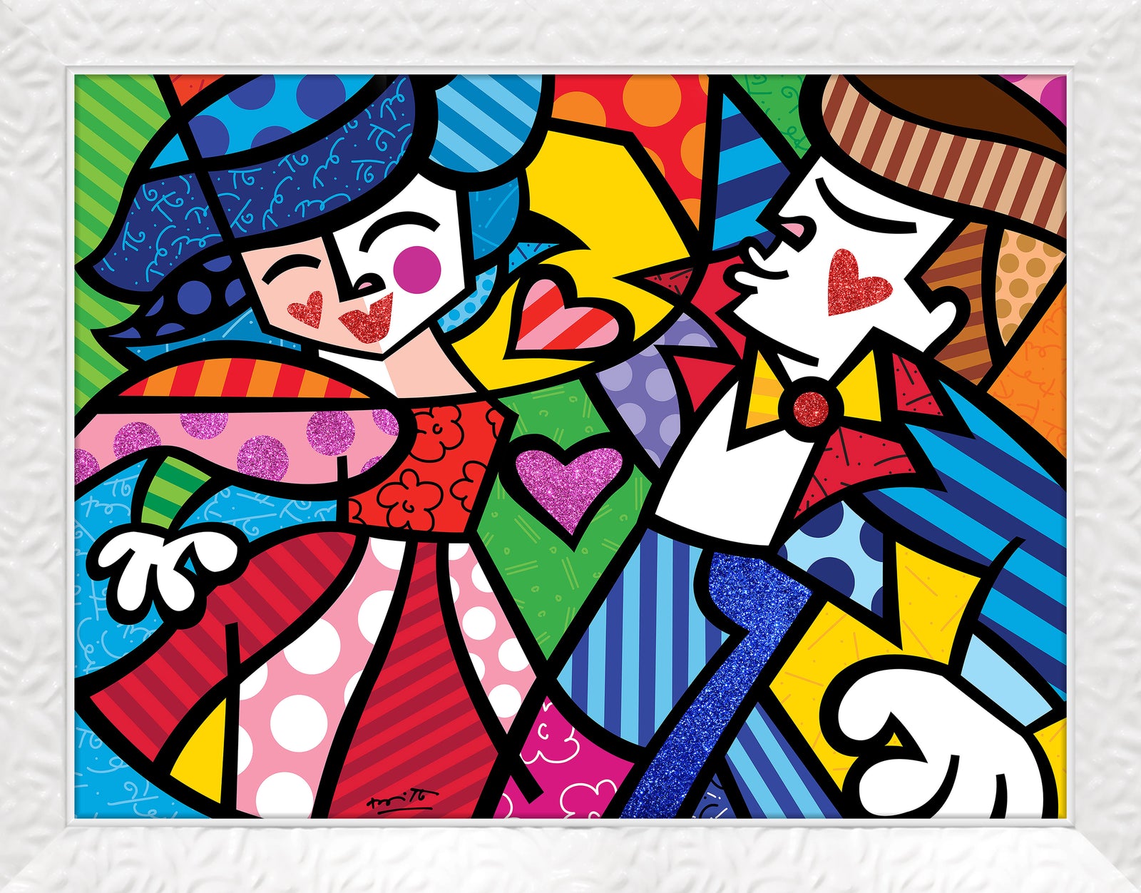 letss dance limited edition print colorful decorative collectible gift idea
