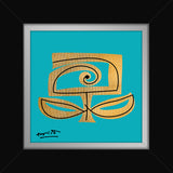 Teal and Gold - Limited Edition