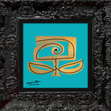 Teal and Gold - Limited Edition